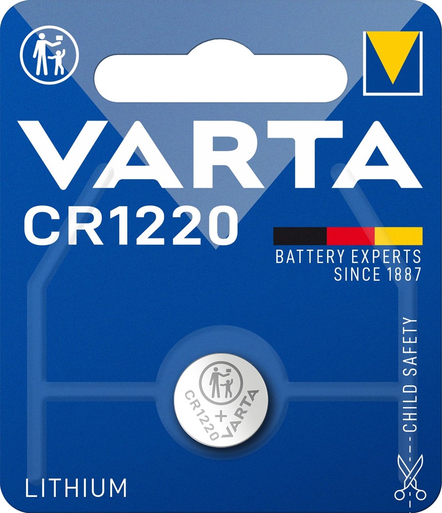 Varta 6220112401 CR1220  lítium gombelem 1db/bliszter