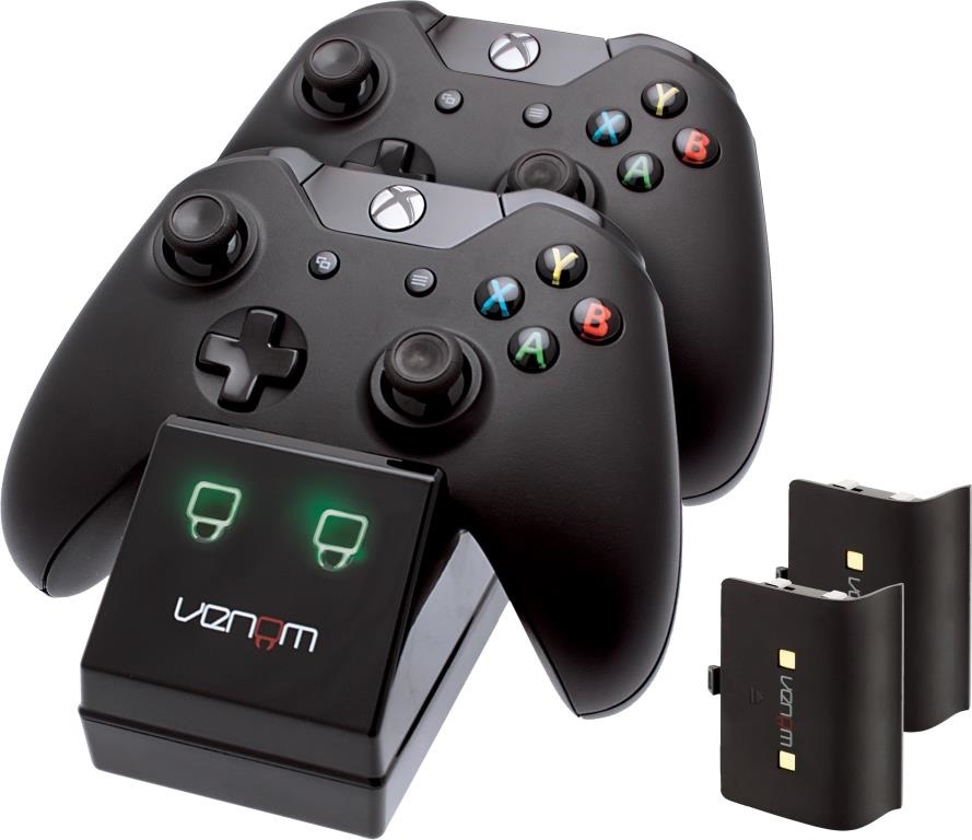 Venom VS2851 Xbox One fekete töltőállomás + 2 db akkumulátor