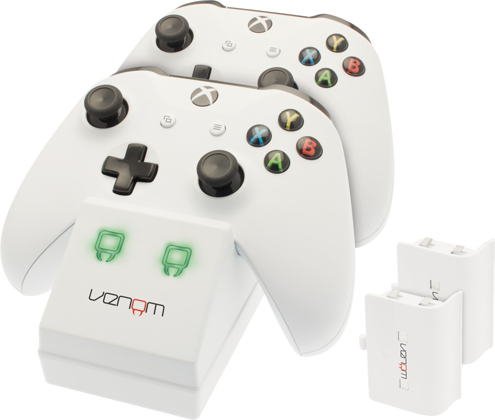 Venom VS2859 Xbox One fehér töltőállomás + 2 db akkumulátor