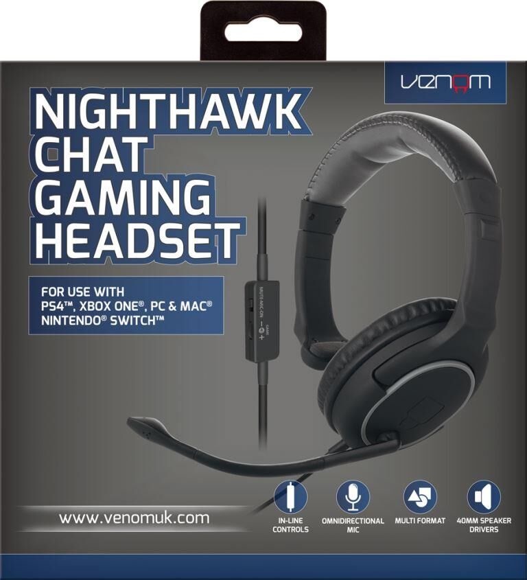 Venom VS2865 Nighthawk CHAT gamer headset