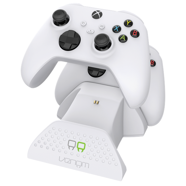 Venom VS2871 Xbox Series X & S fehér dupla töltőállomás + 2db akkumulátor