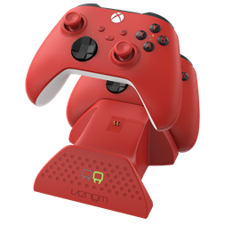 Venom VS2879 Xbox Series S & X piros dupla töltőállomás + 2 db akkumulátor
