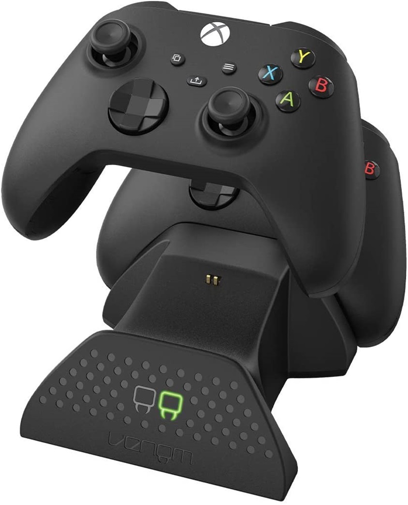 Venom VS2881 Xbox Series X|S fekete dupla töltőállomás + 2 db akkumulátor