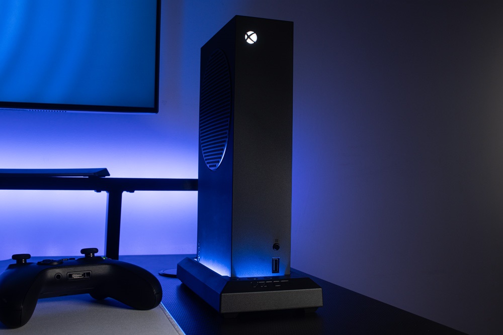 Venom VS3511 Xbox Series S RGB LED fekete állvány