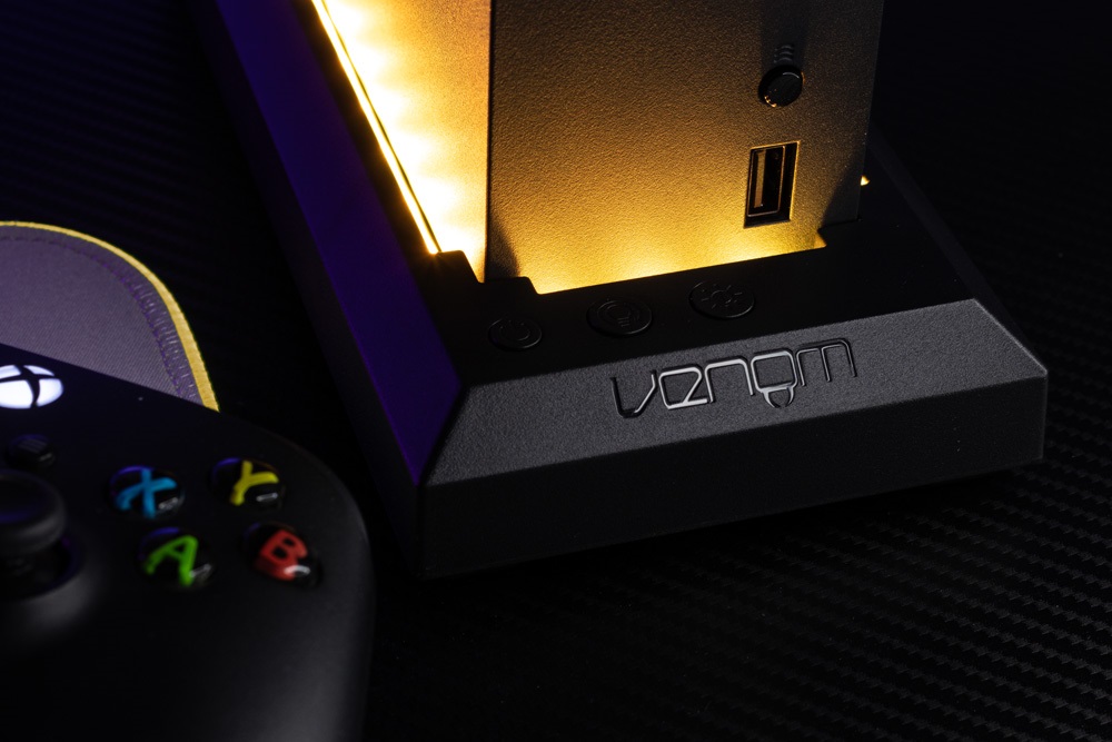 Venom VS3511 Xbox Series S RGB LED fekete állvány