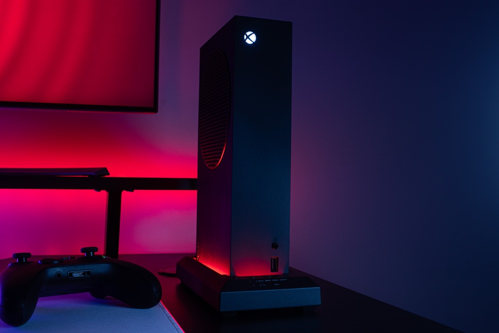 Venom VS3511 Xbox Series S RGB LED fekete állvány