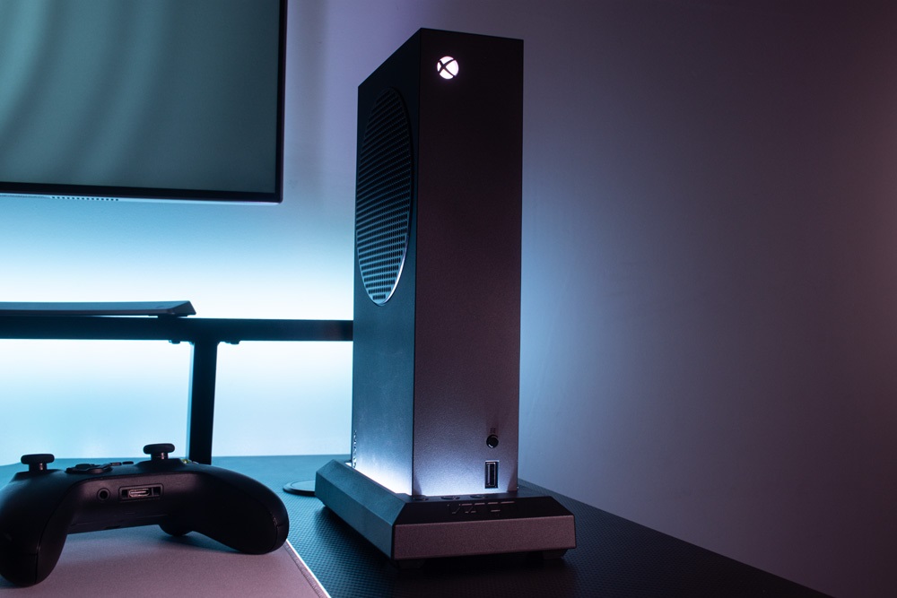 Venom VS3511 Xbox Series S RGB LED fekete állvány