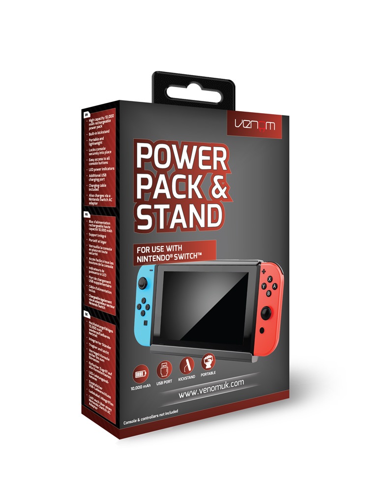 Venom VS4797 Power Pack & Stand Nintendo játék tartó és töltő állvány