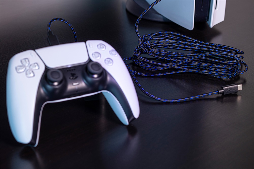 Venom VS5002 PS5 Dual Play & Charge 3m USB Type-C fekete töltőkábel