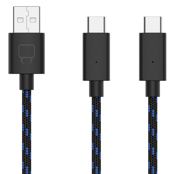Venom VS5002 Dual Play & Charge 3 m USB Type-C töltőkábel