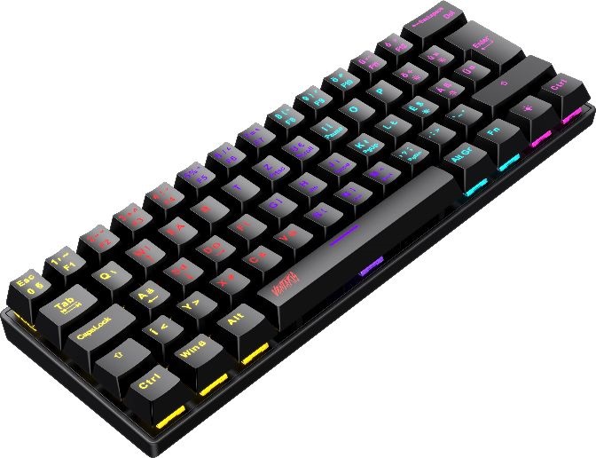 Ventaris Lissgard RGB (Blue Switch) HUN Mechanikus gamer billentyűzet