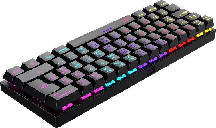 Ventaris Lissgard RGB (Blue Switch) HUN Mechanikus gamer billentyűzet