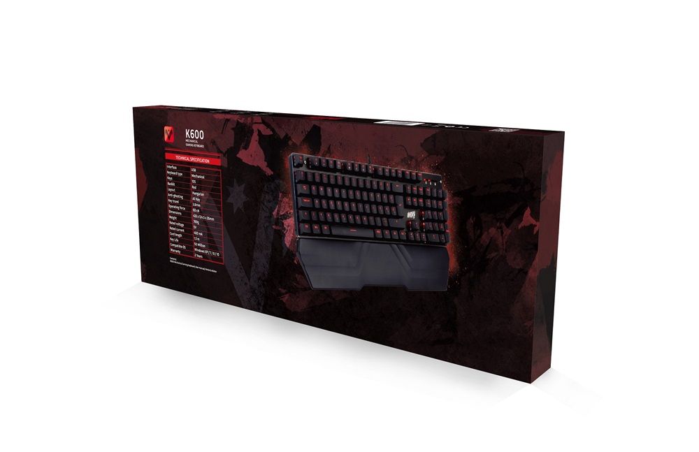 Ventaris K600 HUN mechanikus billentyűzet