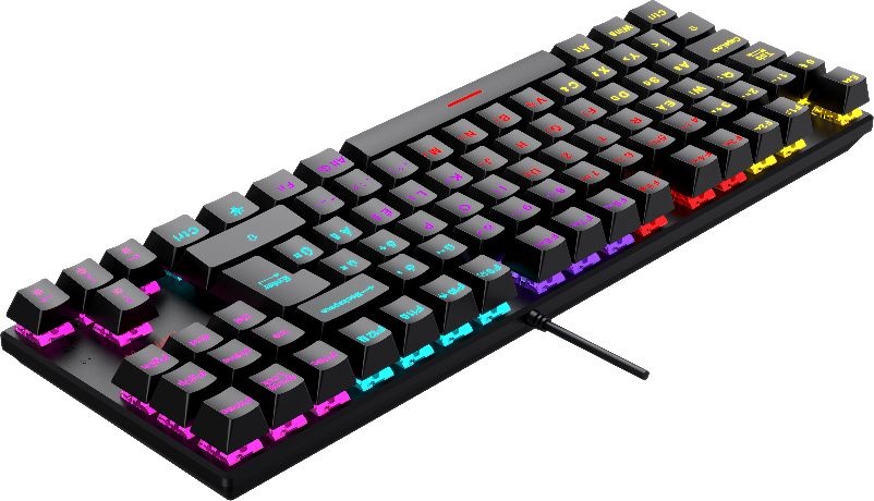 Ventaris Malevik K700-B RGB (Blue Switch) HUN Mechanikus gamer billentyűzet