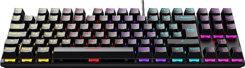 Ventaris Malevik K700-R RGB (Red Switch) HUN Mechanikus gamer billentyűzet