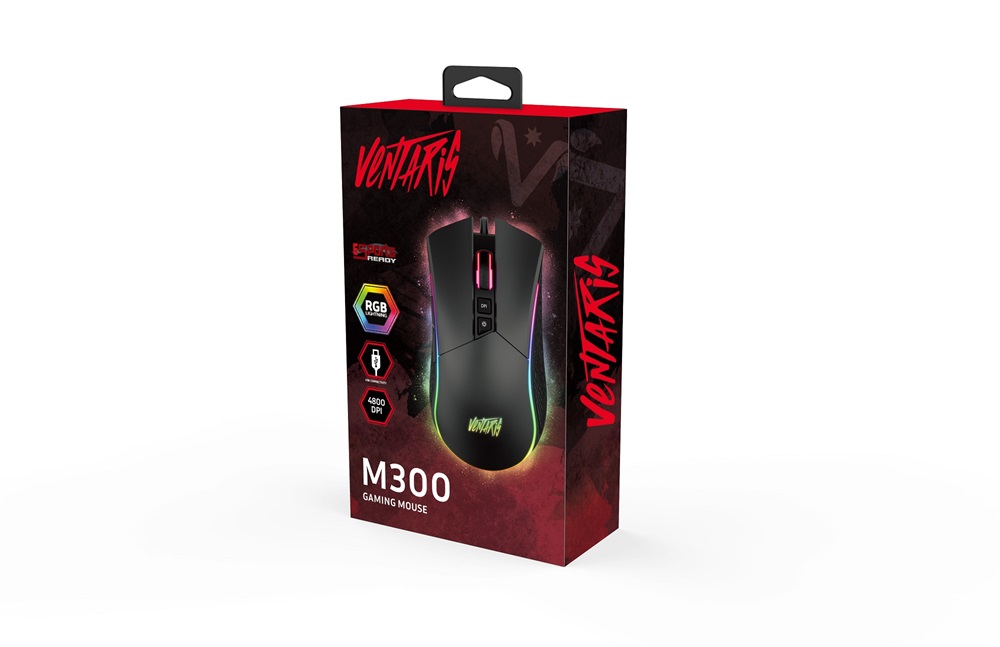 Ventaris M300 RGB gamer egér