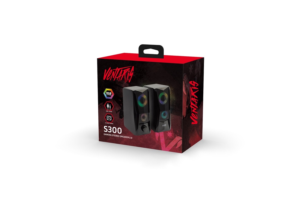 Ventaris S300 RGB gamer hangszóró