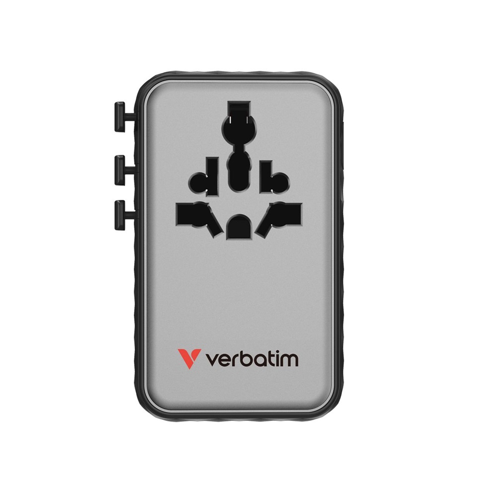 Verbatim 30190 Charge n Travel 170W fekete univerzális utazó adapter