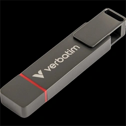 Verbatim 32041 256GB USB 3.2 Gen 1 A/USB-C Dual QuickStick Flash Drive