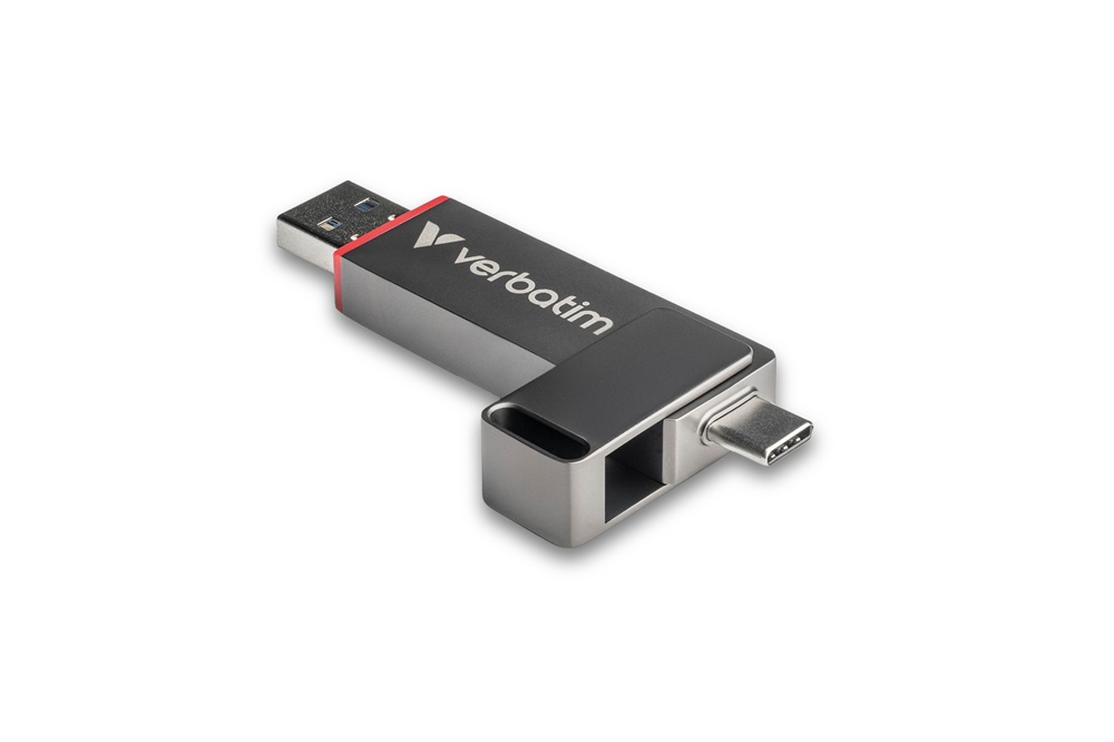 Verbatim 32042 512GB USB 3.2 Gen 1 A/USB-C Dual QuickStick Flash Drive