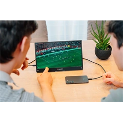 Verbatim 32088 hordozható 14" érintő kijelzős Full HD monitor + 5000mAh powerbank
