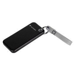 Verbatim 32190 1TB USB 3.2 gen 2 kulcstartós fekete-szürke külső SSD