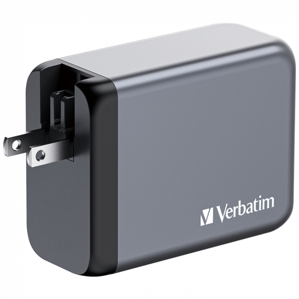 Verbatim 32204 GNC-200 GaN Charger 200W USB Type-A + 3xType-C hálózati töltő adapter