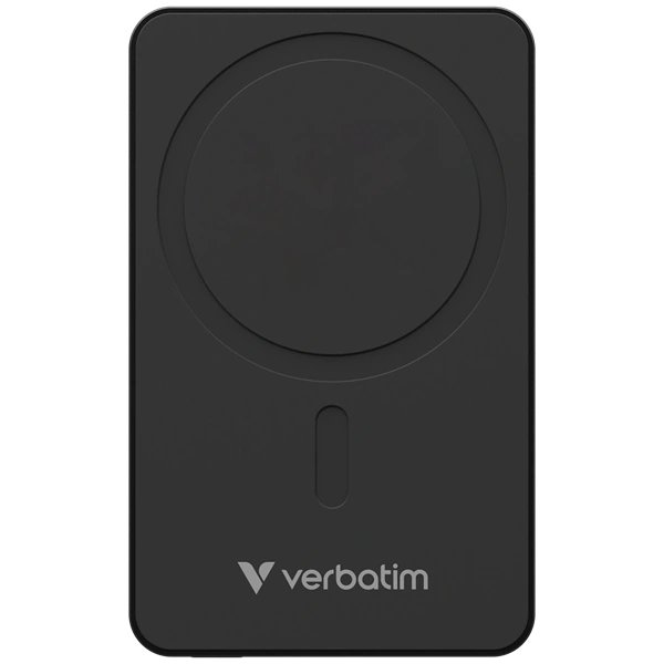 Verbatim 32225 Charge n Go Essentials 5000mAh fekete vezeték nélküli mágneses powerbank