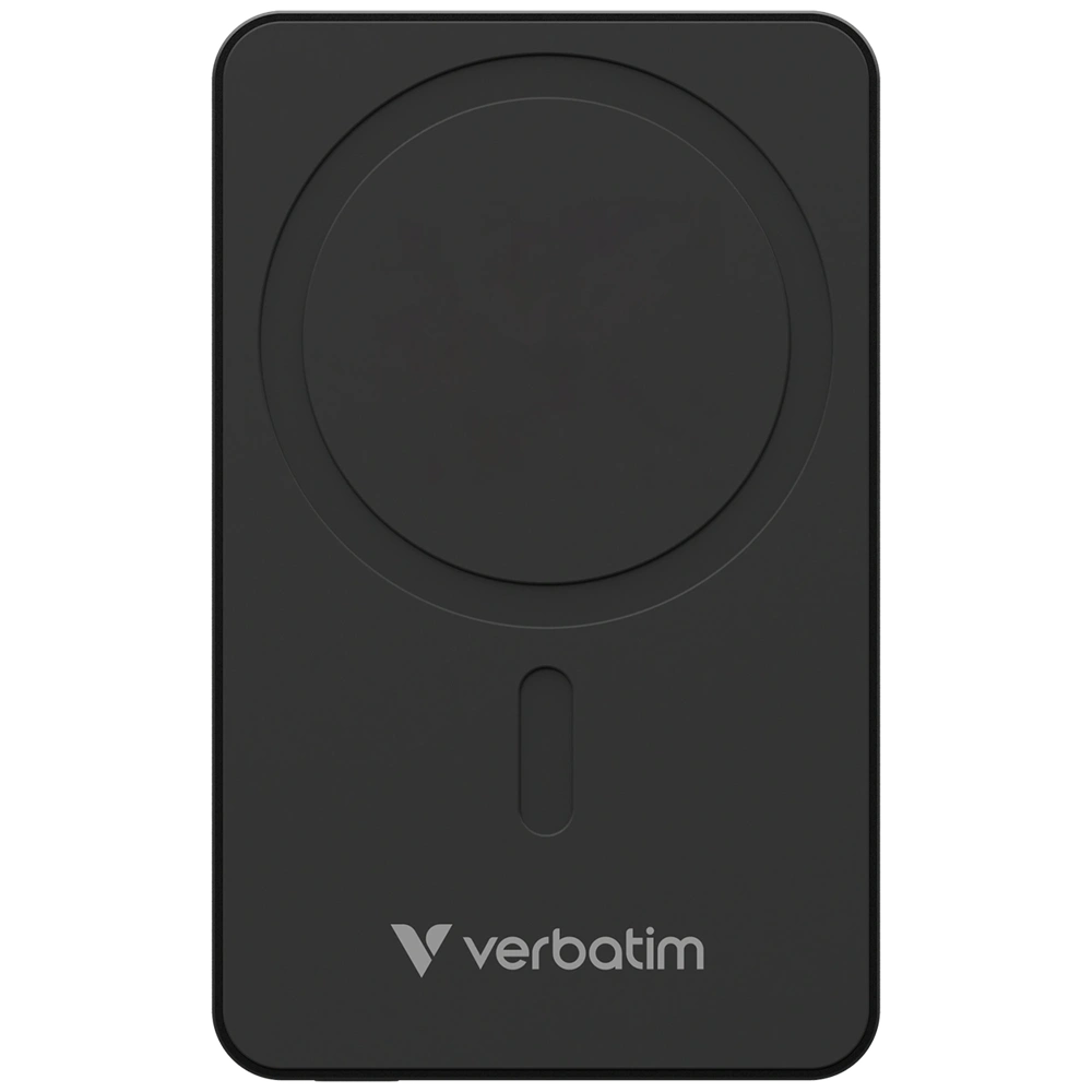 Verbatim 32225 Charge n Go Essentials 5000mAh fekete vezeték nélküli mágneses powerbank