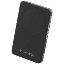 Verbatim 32225 Charge n Go Essentials 5000mAh fekete vezeték nélküli mágneses powerbank