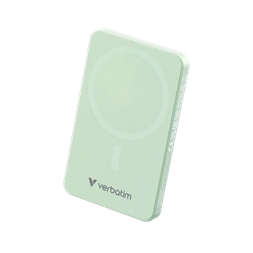 Verbatim 32226 Charge n Go Essentials 5000mAh zöld vezeték nélküli mágneses powerbank