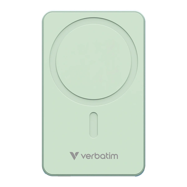 Verbatim 32226 Charge n Go Essentials 5000mAh zöld vezeték nélküli mágneses powerbank