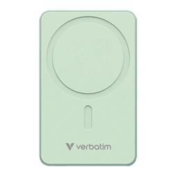 Verbatim 32226 Charge n Go Essentials 5000mAh zöld vezeték nélküli mágneses powerbank