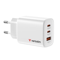 Verbatim 32353 Essentials 65W fehér GaN hálózati töltő