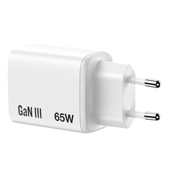 Verbatim 32353 Essentials 65W fehér GaN hálózati töltő