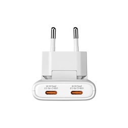 Verbatim 32355 Fold n Go 65W fehér GaN hálózati töltő