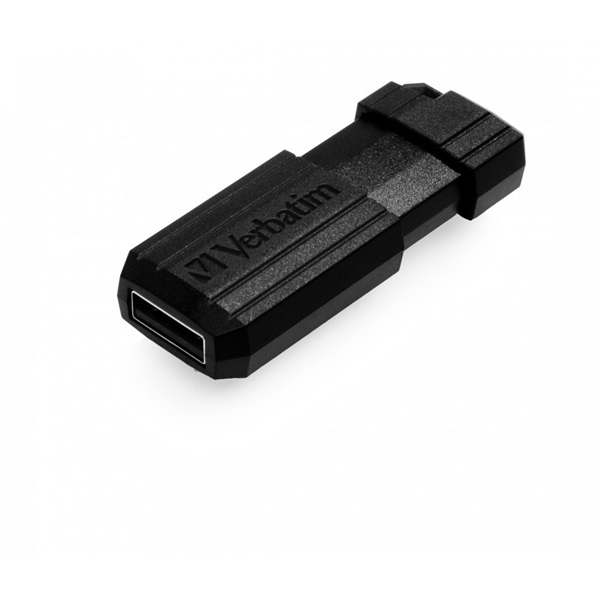 Verbatim 49065 PIN STRIPE 64GB USB 2.0 fekete Flash Drive