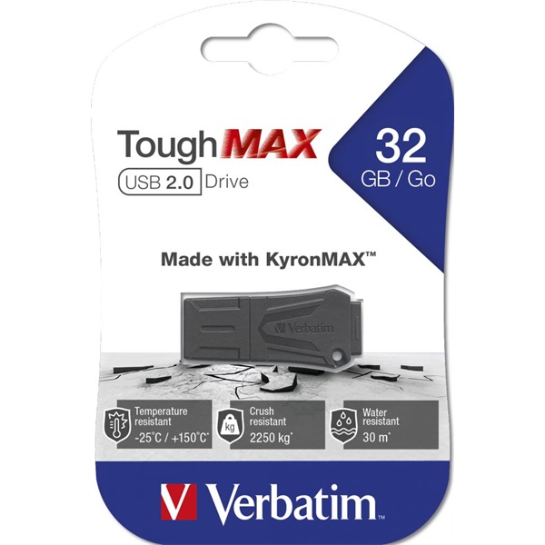 Verbatim 49331 ToughMAX 32GB USB 2.0 Flash Drive