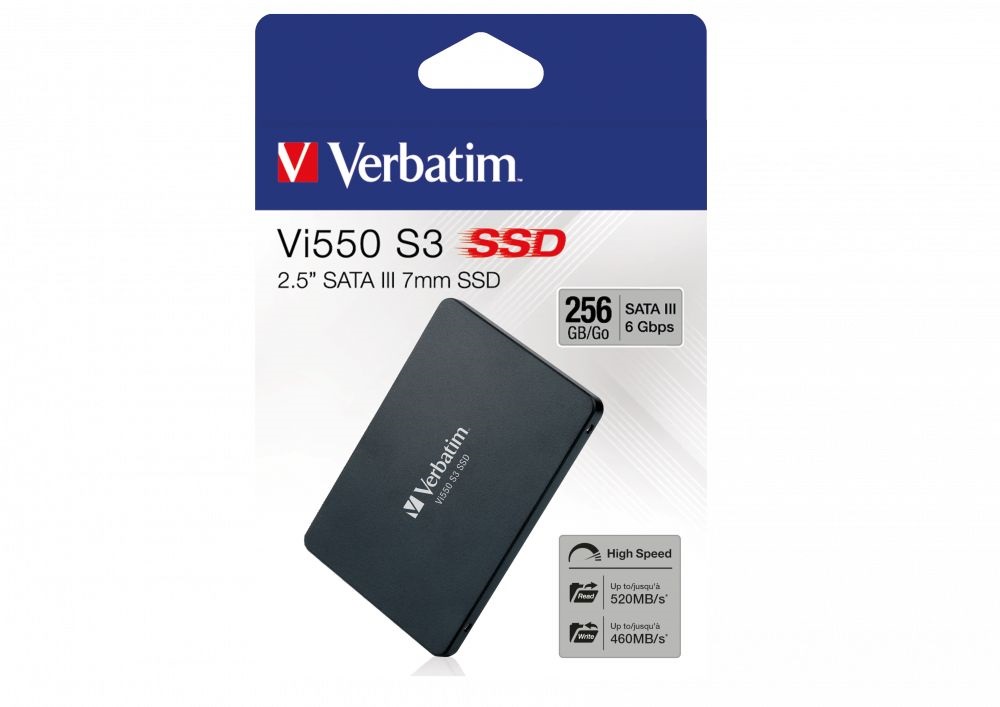 Verbatim 49351 Vi550 S3 256GB SATA3 2.5" SSD