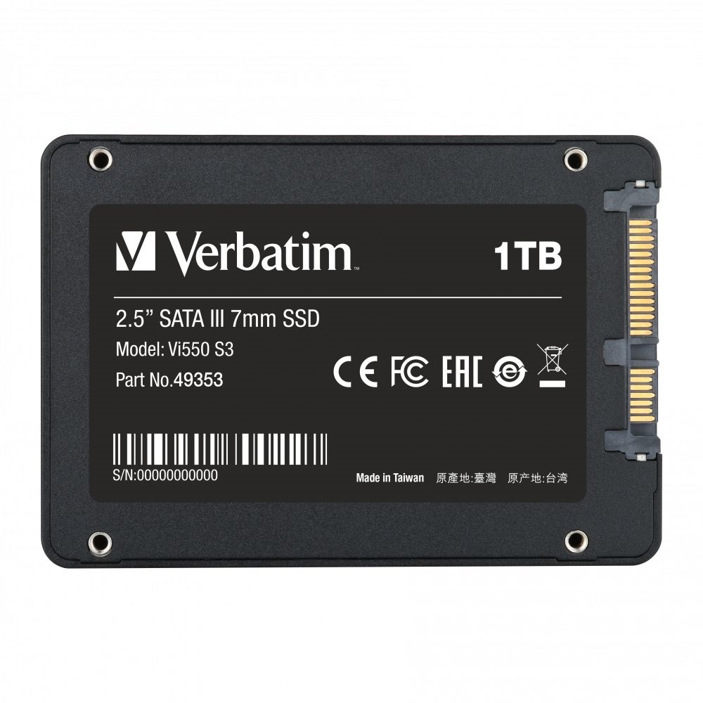 Verbatim 49353 Vi550 S3 1TB SATA3 2.5" SSD