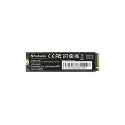 Verbatim 49376 Vi3000 2TB Internal PCIe NVMe M.2 fekete SSD