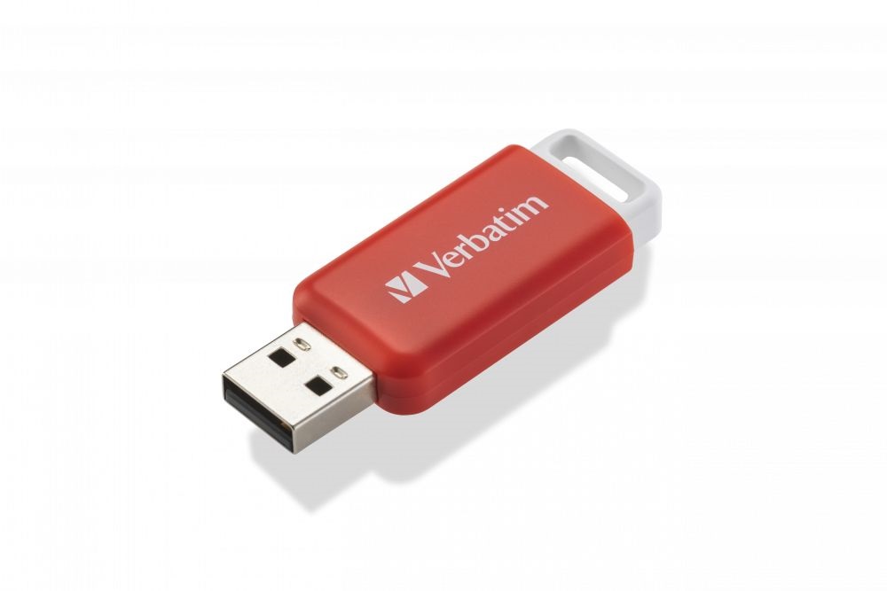 Verbatim 49453 DataBar 16GB USB 2.0 piros Flash Drive