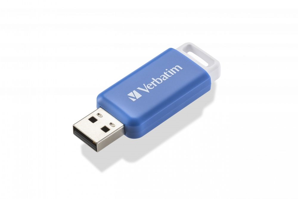 Verbatim 49455 DataBar 64GB USB 2.0 kék Flash Drive