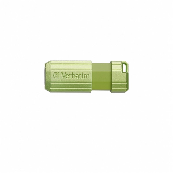 Verbatim 49462 PIN STRIPE Store`n`Go 128GB USB 2.0 zöld Flash Drive