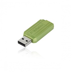 Verbatim 49462 PIN STRIPE Store`n`Go 128GB USB 2.0 zöld Flash Drive