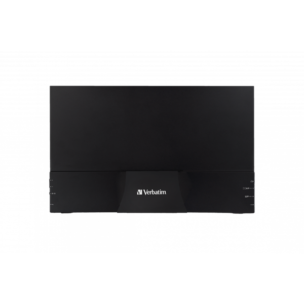 Verbatim 49592 15,6" PMT-15 FHD IPS HDMI/USB-C fekete fém borítású érintőképernyős monitor