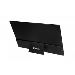 Verbatim 49592 15,6" PMT-15 FHD IPS HDMI/USB-C fekete fém borítású érintőképernyős monitor