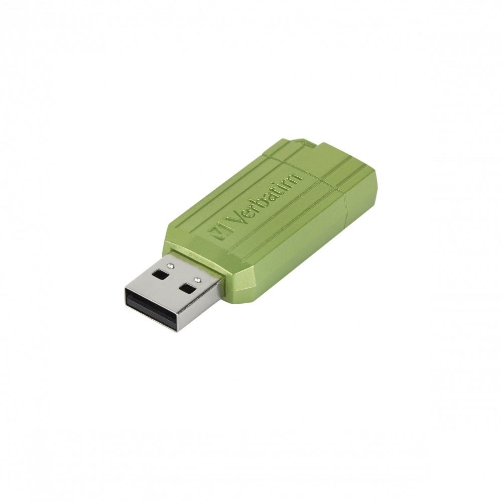 Verbatim 49964 PIN STRIPE Store`n`Go 64GB USB 2.0 zöld Flash Drive