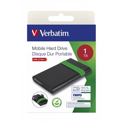 Verbatim 53112 Certified Refurbished 1TB USB 3.2 Gen 1 külső winchester