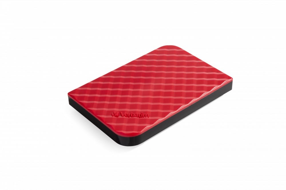 Verbatim 53203 Store `n` Go 2,5" 1TB USB 3.0 SuperSpeed piros külső winchester